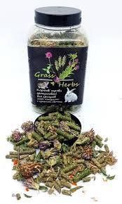 Суміш гранульованих трав та рослин Grass & Herbs тм "Буся" 1 л / 500 г 4820238840614 фото