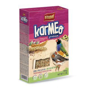 Повнораціонний корм Vitapol Karmeo Premium для зебрових амадин та екзотичних птахів 500 г 165917 фото