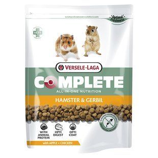 Корм Versele-Laga Complete Hamster & Gerbil для хом&rsquo;яків і піщанок повнораціонний екструдований 500 г 612965 фото